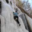 Getting the swing of ice climbing